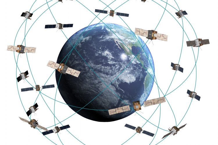 GPS constellation image