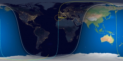 Iridium 20 (ID 25577) Reentry Prediction Image