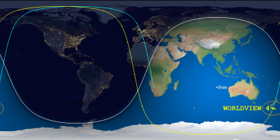 WORLDVIEW 4 (ID 41848)  Reentry Prediction Image