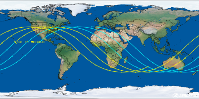 SZ-15 MODULE (ID 56873) Reentry Prediction Image