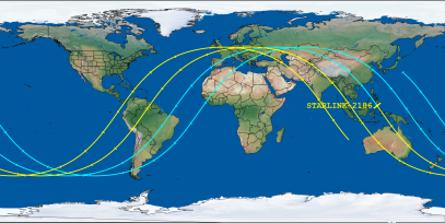 STARLINK-2186 (ID 48561) Reentry Prediction Image