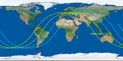 STARLINK-1128 (ID 44931) Reentry Prediction Image