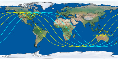 STARLINK-1180 (ID 45076) Reentry Prediction Image