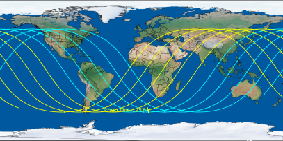 STARLINK-1717 (ID 46673) Reentry Prediction Image