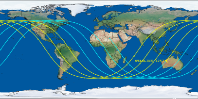 STARLINK-1257 (ID 45402) Reentry Prediction Image