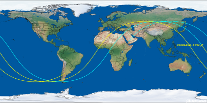STARLINK-4792 (ID 53862) Reentry Prediction Image