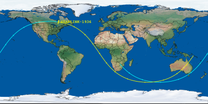 STARLINK-1936 (ID 46772) Reentry Prediction Image