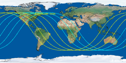 STARLINK-3666 (ID 51978) Reentry Prediction Image