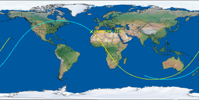 STARLINK-3951 (ID 52533) Reentry Prediction Image