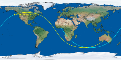 STARLINK-4301 (ID 52997) Reentry Prediction Image